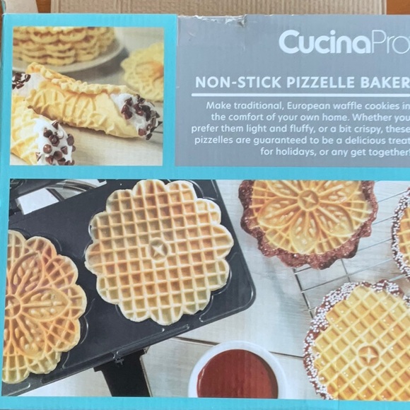 CucinaPro Non-Stick Pizzelle Baker - Picture 3 of 10